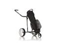JUCAD CARBON ZEBRA - 3rädrig, weiß-schwarz matt lackiert im 3K-Design