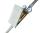 JUCAD SCOREKARTENHALTER für JuCad GolfTROLLEYs, silber (Metall)