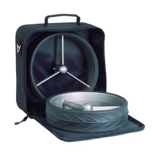 JUCAD RÄDERTASCHE - 34 x 34 cm, schwarz