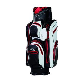 JUCAD BAG AQUASTOP - schwarz-weiß-rot