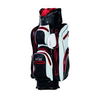 JUCAD BAG AQUASTOP - schwarz-weiß-rot