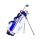 JUCAD BAG 2in1 WATERPROOF - blau-weiß-rot
