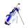 JUCAD BAG 2in1 WATERPROOF - blau-weiß-rot