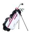 JUCAD BAG 2in1 WATERPROOF - schwarz-weiß-rot