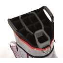 JUCAD BAG  CAPTAIN DRY - grau-rot