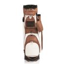 JUCAD BAG STYLE - braun-weiß, Lederoptik