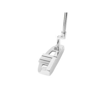 JUCAD PUTTER X700 aus Edelstahl mit JuCad Jumbo Puttergriff (half mallet)