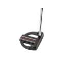 JUCAD PUTTER X300 aus Edelstahl Mattschwarz mit JuCad Jumbo Puttergriff (mallet)