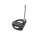 JUCAD PUTTER X300 aus Edelstahl Mattschwarz mit JuCad Jumbo Puttergriff (mallet)
