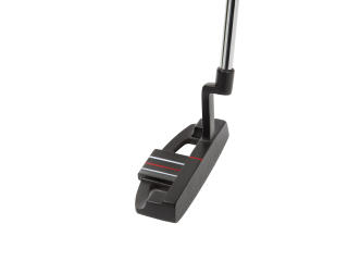 JUCAD PUTTER X200 aus Edelstahl Mattschwarz mit JuCad Jumbo Puttergriff (half mallet)