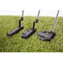 JUCAD PUTTER X200 aus Edelstahl Mattschwarz mit JuCad Jumbo Puttergriff (half mallet)