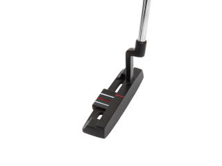 JUCAD PUTTER X100 aus Edelstahl Mattschwarz mit JuCad Jumbo Puttergriff (blade)