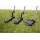 JUCAD PUTTER X100 aus Edelstahl Mattschwarz mit JuCad Jumbo Puttergriff (blade)