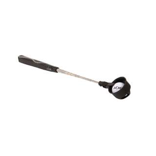 JUCAD TELESKOPBALLANGEL AUS ALUMINIUM - sehr robust und mit Metall-Fangkorb, stufenlos verstellbar von 110 - 365 cm