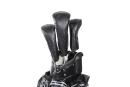 JUCAD DRIVER HEADCOVER mit 4 Tees und 1 Pitchgabel - schwarz