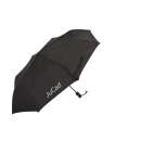 JUCAD TASCHENSCHIRM, schwarz