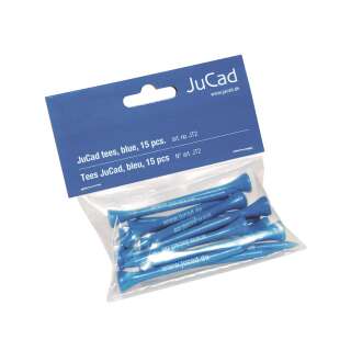 JUCAD HOLZTEES - blau, 15 St.