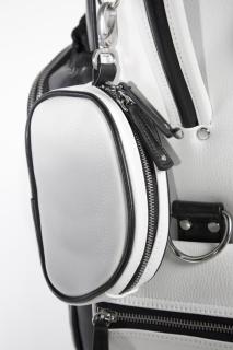 JUCAD SCHULTERTASCHE SYDNEY - schwarz-braun