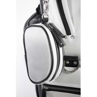 JUCAD SCHULTERTASCHE SYDNEY - schwarz-braun