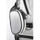JUCAD SCHULTERTASCHE SYDNEY - schwarz-braun