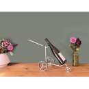 JUCAD MINIATUR TROLLEY - Weinflaschenhalter