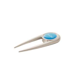 JUCAD PITCHGABEL aus Edelstahl mit magnetischem Ballmarker