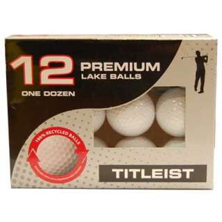 12 Lakeballs AAA-Grade Titleist mixed for HCP 20-54