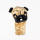 Pug Driver Daphne Headcover