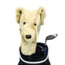 Couvre tête jaune Labrador Driver