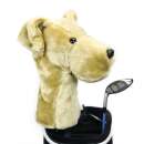 Couvre tête jaune Labrador Driver