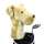 Couvre tête jaune Labrador Driver