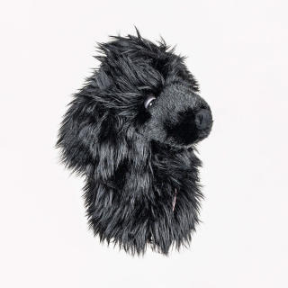 Couvre-chef hybride caniche noir