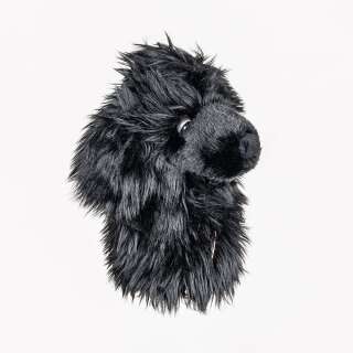 Couvre-chef hybride caniche noir