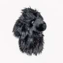 Couvre-chef hybride caniche noir