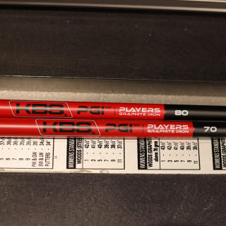 KBS PGI Players 90 Parallel-Tip Eisen Graphitschaft - Extra Stiff