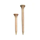 GREENUP Tee - 70mm Kaffee Golf Tees - 50 Stück