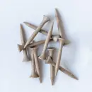 GREENUP Tee - 70mm Kaffee Golf Tees - 50 Stück