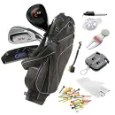 Golf Einsteiger Halbsatz Damen - Schwarz -...