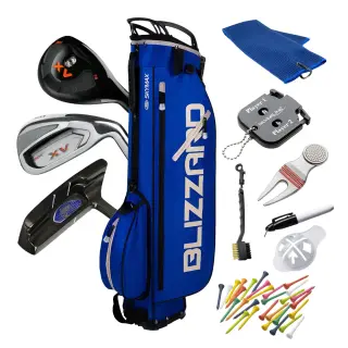 Golf Einsteiger Halbsatz Damen - Blau - maßgeschneidert