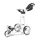 Big Max Autofold FF Golf Pull Trolley phantom Black