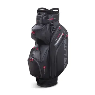 BigMax Cartbag DRI LITE Style charcoal-black-white-red
