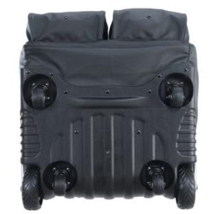 Travelcover BIG MAX Aqua EZ Roller black-red Black-lime