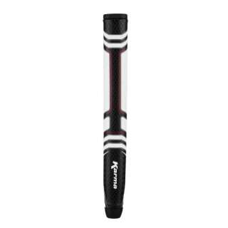 Karma Big Softy 1.3  - Oversize Putter Golf Griff Black White Red