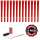Karma Velour Rot Standard Golf Griff  13er Griff-Set inkl. Tape, Solvent & Schaftklammer