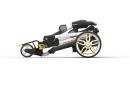 Powakaddy Touch white mit gelbem Trimm Bleigelbatterie...