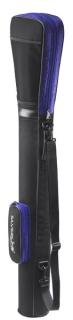 Pencil Bag mit integrierter Schutzhaube  schwarz / royal