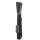 pencil bag with integrated head cover black / silver