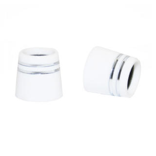 Ersatz Ferrule für Cobra Woods WEISS mit Ringen - 0.335  (4 Stück je Packung)