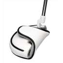 White Mallet Headcover für Putter