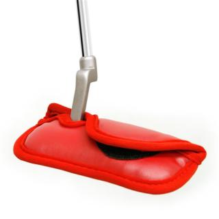 Headcover für Blade Putter (klassische Form) Rot